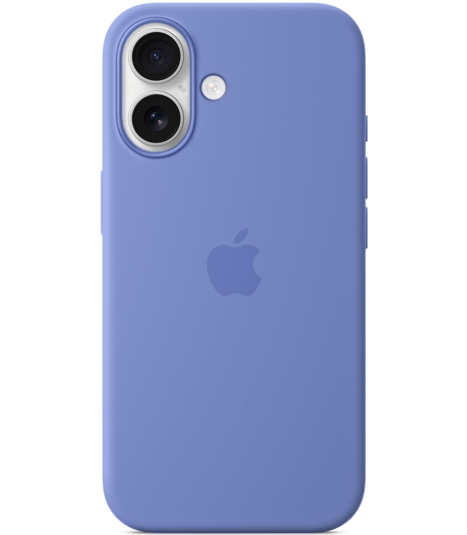 Силиконовый чехол Apple с MagSafe Periwinkle для iPhone 16