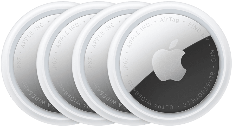 Комплект беспроводных меток Apple AirTag (4 шт)