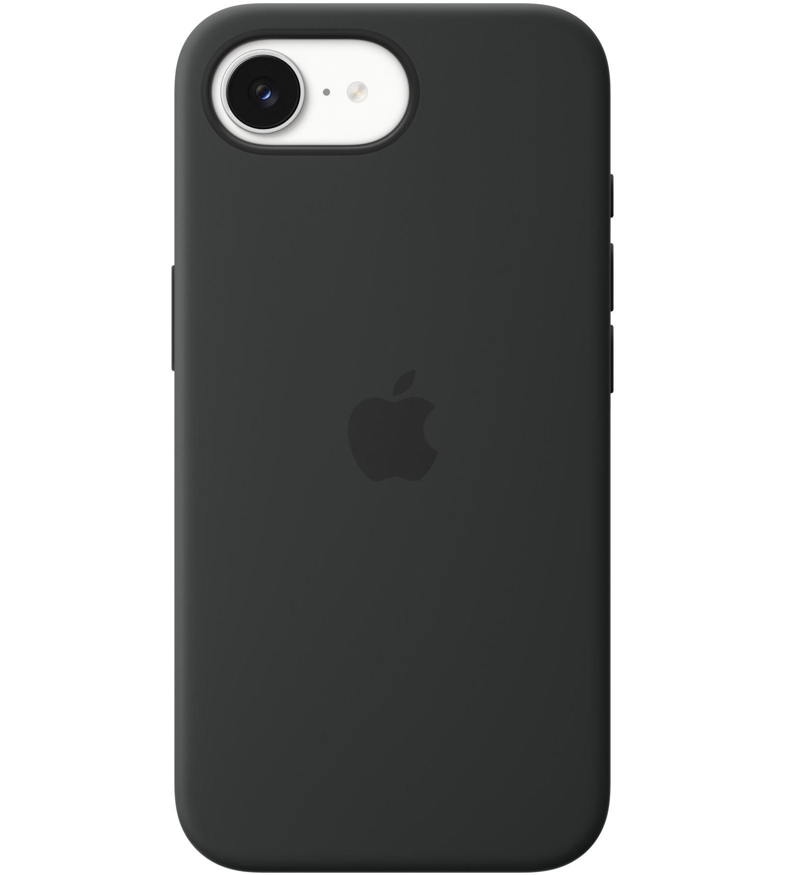 Силиконовый чехол Apple с MagSafe Black для iPhone 17e