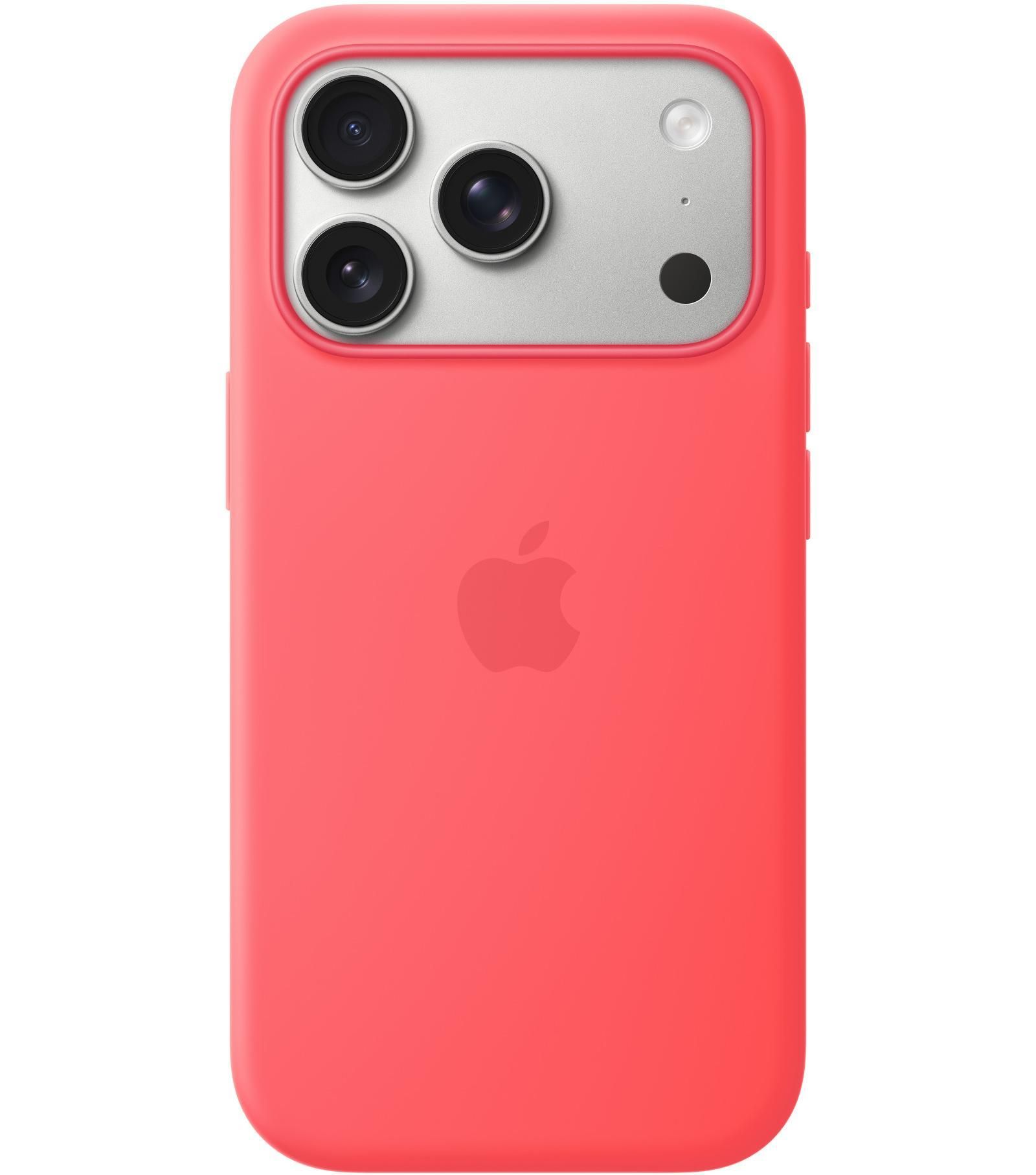 Силиконовый чехол Apple с MagSafe Bright Guava для iPhone 17 Pro Max