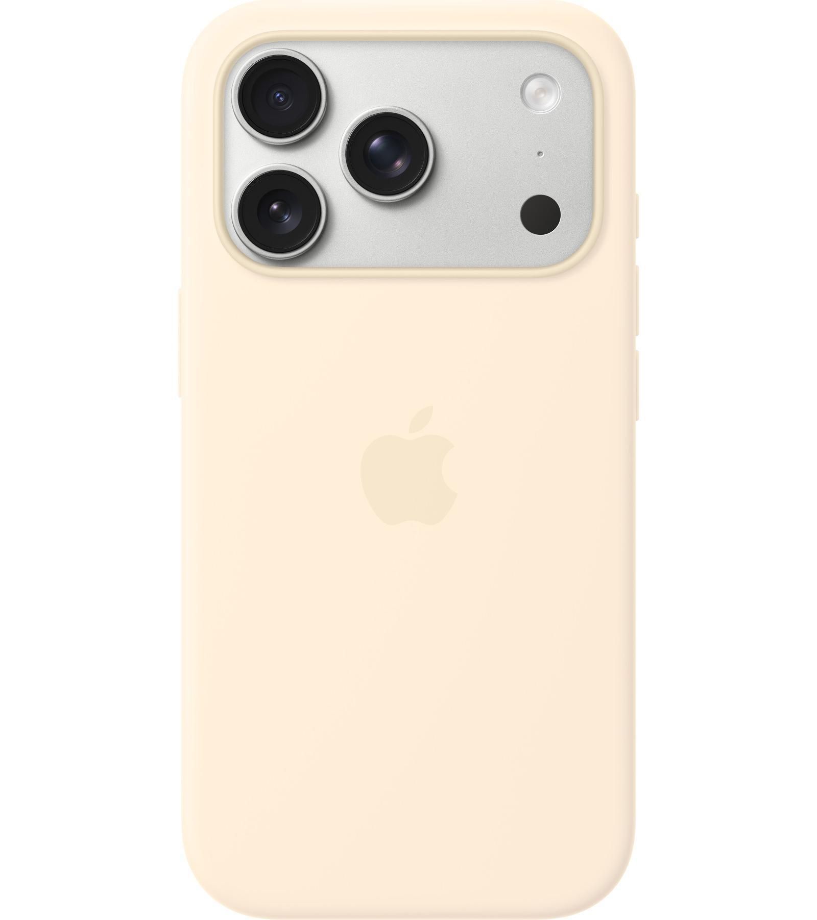 Силиконовый чехол Apple с MagSafe Vanilla для iPhone 17 Pro