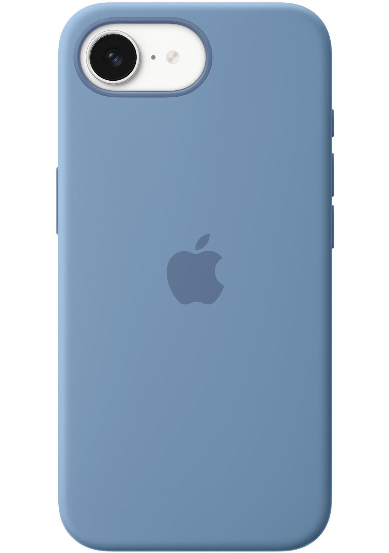 Силиконовый чехол Apple с MagSafe Winter Blue для iPhone 16e