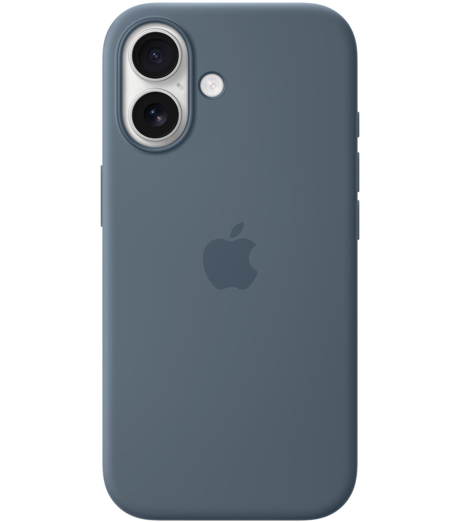 Силиконовый чехол Apple с MagSafe Anchor Blue для iPhone 17