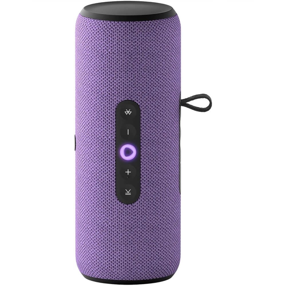 Умная портативная колонка Яндекс Станция Стрит с Алисой, фиолетовый, 30Вт