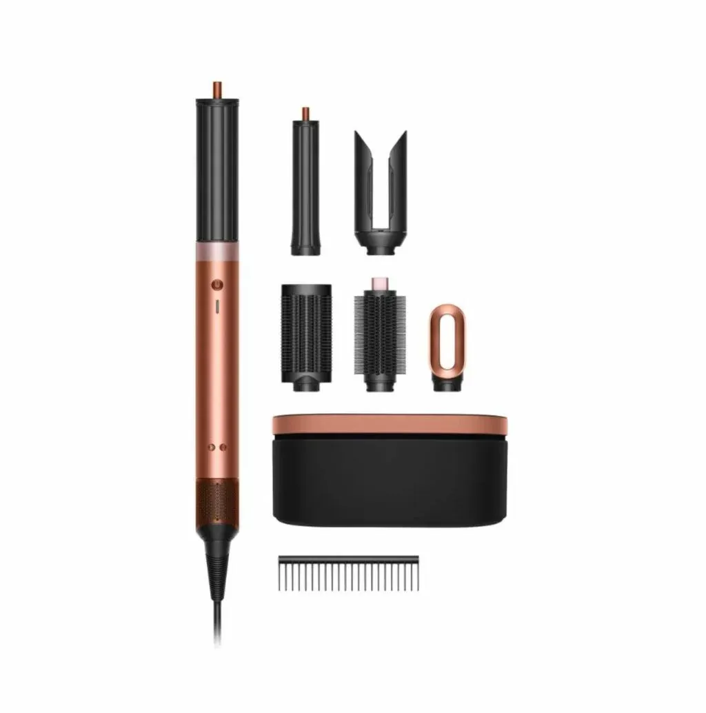 Стайлер Dyson Airwrap HS09 Coanda, Amber Silk | Янтарный Шёлк (футляр)