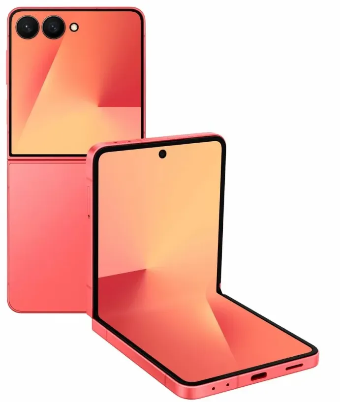 Samsung Galaxy Z Flip7 12/256 Гб, Коралловый