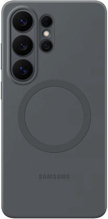 Чехол Samsung Silicone Magnet Case S26 Ultra Черный