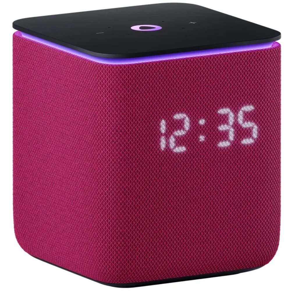 Умная колонка Яндекс Станция Миди с Алисой, с Zigbee™, малиновый, 24Вт