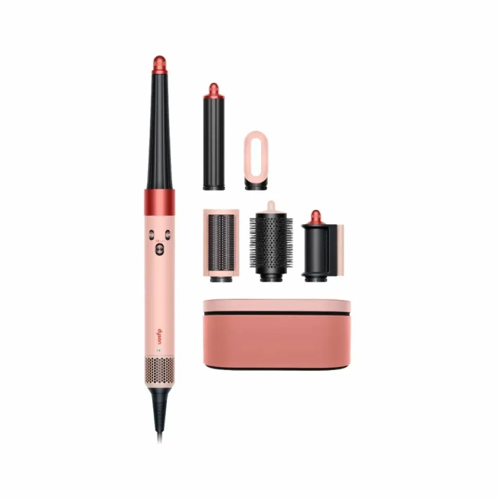 Стайлер Dyson Airwrap i.d. Long Straight+Wavy HS08, Kanzan Pink (футляр)