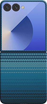 Чехол Pitaka Ultra-Slim Case для Galaxy Z Flip7 синий