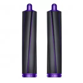 Длинные цилиндрические насадки 40 мм цвет пурпурный