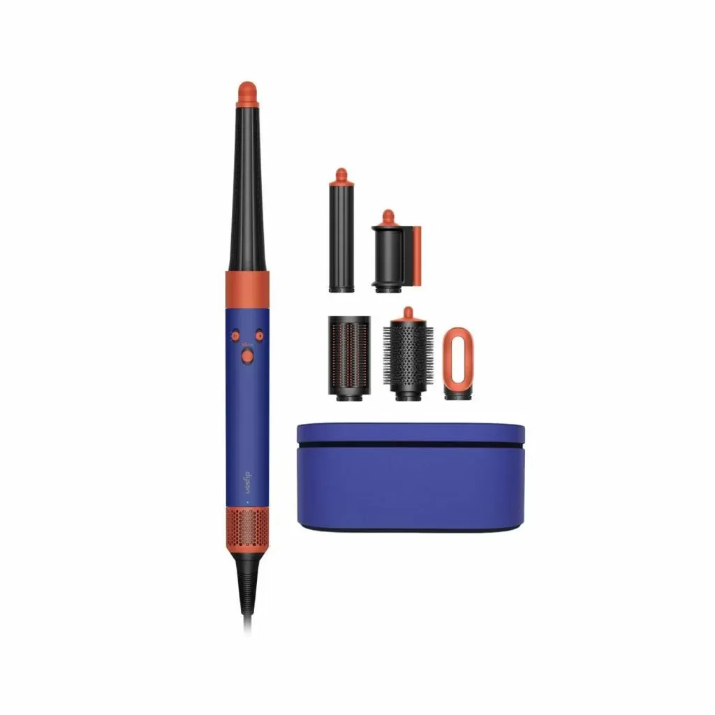 Стайлер Dyson Airwrap i.d. Long Straight+Wavy HS08, Vinca Blue/Topaz (футляр)