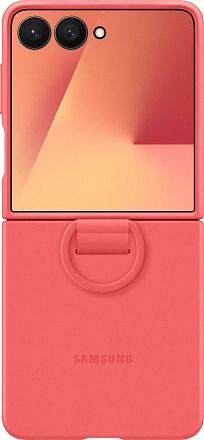 Чехол Samsung Ring Case для Z Flip7 красный