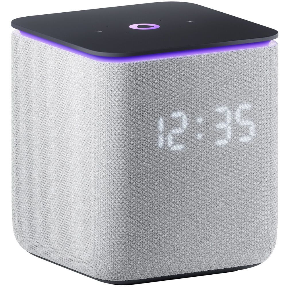 Умная колонка Яндекс Станция Миди с Алисой, с Zigbee™, серый, 24Вт