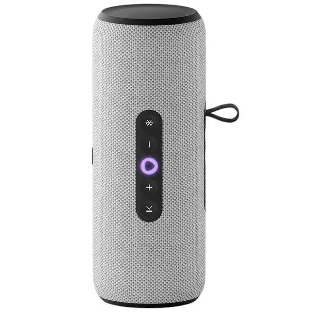 Умная портативная колонка Яндекс Станция Стрит с Алисой, серый, 30Вт