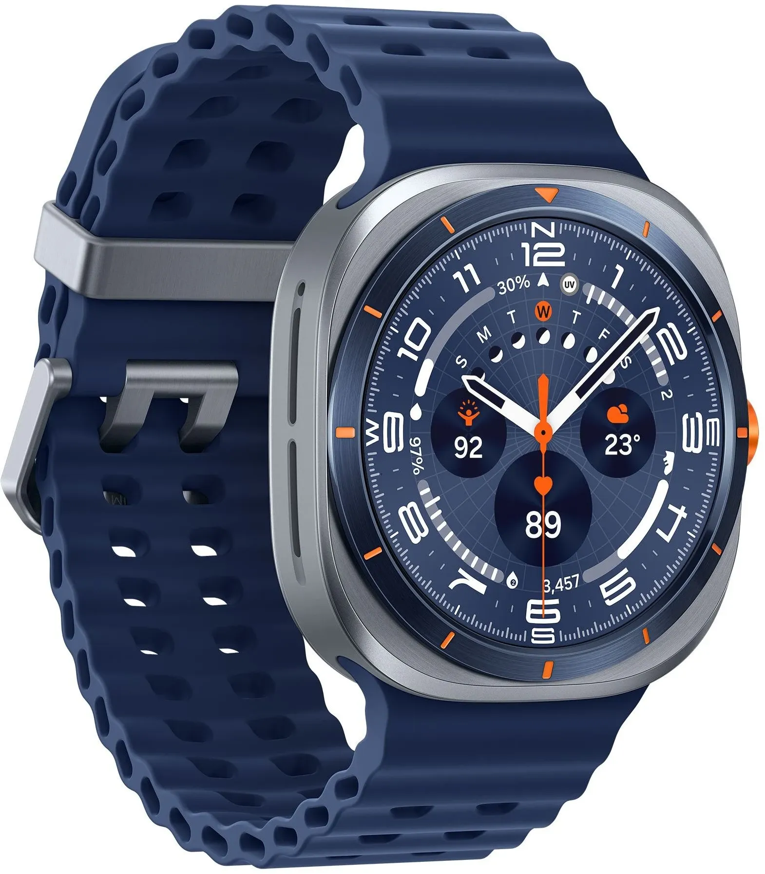 Samsung Galaxy Watch Ultra 47 мм, LTE, Синий титан