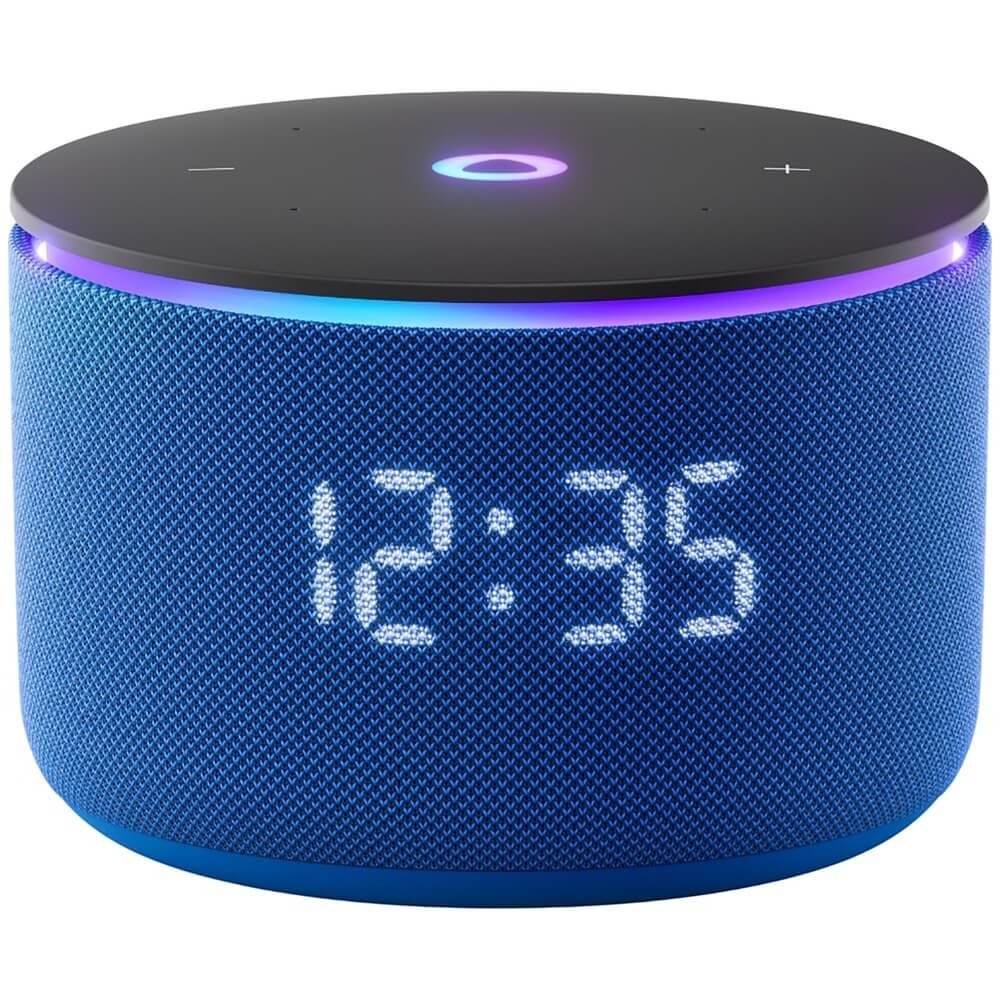 Умная колонка Яндекс Станция Мини 3 Про с Алисой, Zigbee™, синий, 18 Вт