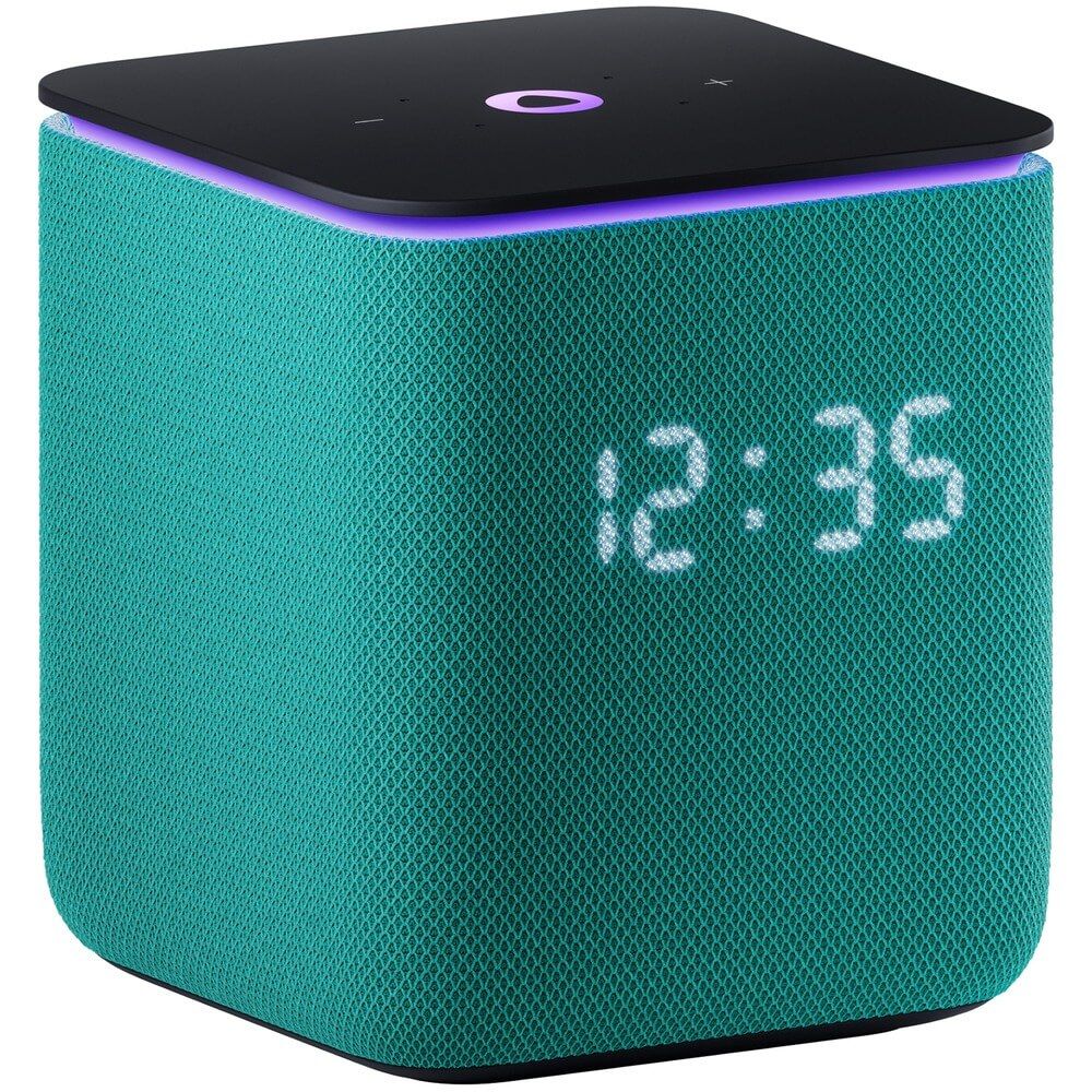 Умная колонка Яндекс Станция Миди с Алисой, с Zigbee™, изумрудный, 24Вт