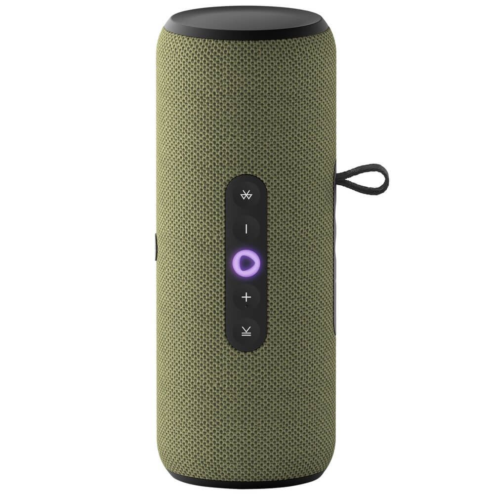 Умная портативная колонка Яндекс Станция Стрит с Алисой, зелёный, 30Вт